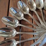 Set of 12 silver plated forks and 12 spoons 84g