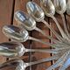 Set of 12 silver plated forks and 12 spoons 84g