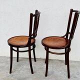 Paire de chaises bistrot