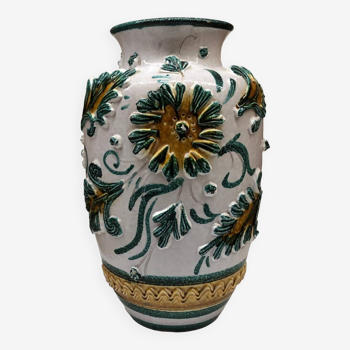 Vase en céramique vintage italienne