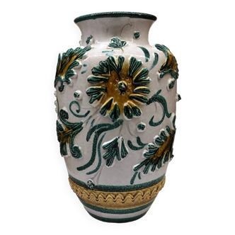 Vase en céramique vintage italienne