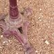 Antique cast iron bistro restaurant pedestal table - 1900s