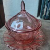 Pink glass candy maker
