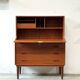 Secretary/desk, Denmark 1960s/1970s, mid-century modern, vintage