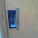 Wardrobe 3 doors sliding vintage feet compass