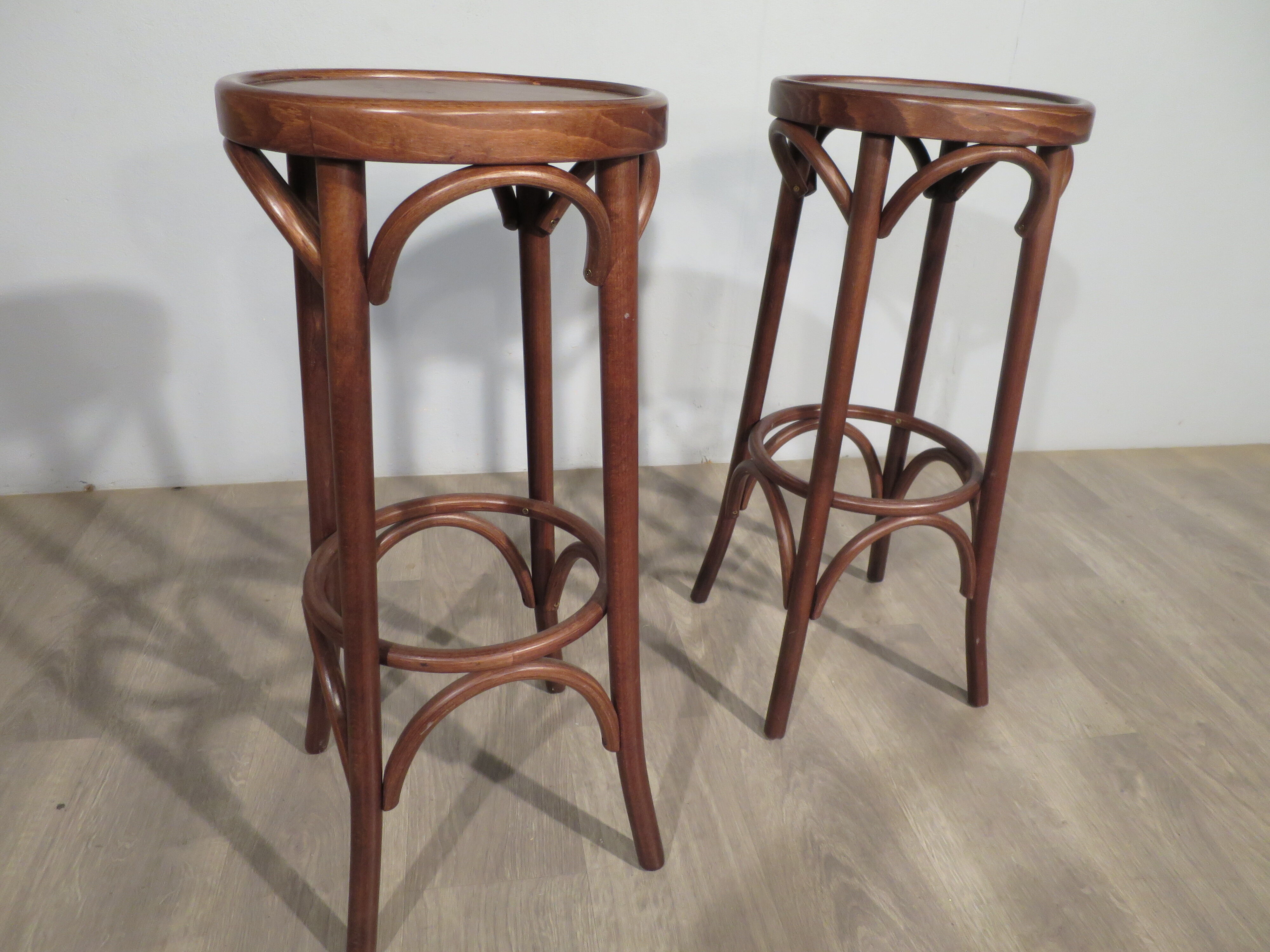Pair of bistro stools