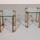 Peter Ghyczy T24 side tables, 1970s (40x40x45)