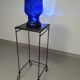 Wrought iron plant stand / side table