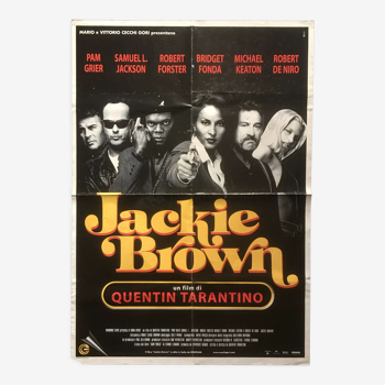 Jackie Brown affiche originale italienne - 1998