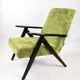 Fauteuil Vintage Modèle B-310 Vert Olive, 1970