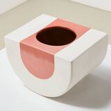 Rare Kua vase by Ettore Sottsass for Cedit Italy 1968