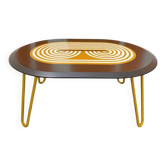 Jean-Pierre Garrault coffee table, Prisunic,