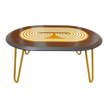 Coffee table by Jean-Pierre Garrault for Prisunic.