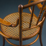 Fauteuil en bois courbé par Jacob & C1890 vienne Josef Kohn