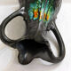Amphora vase in metallic stoneware