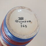 Vase bottle Breton HB Quimper