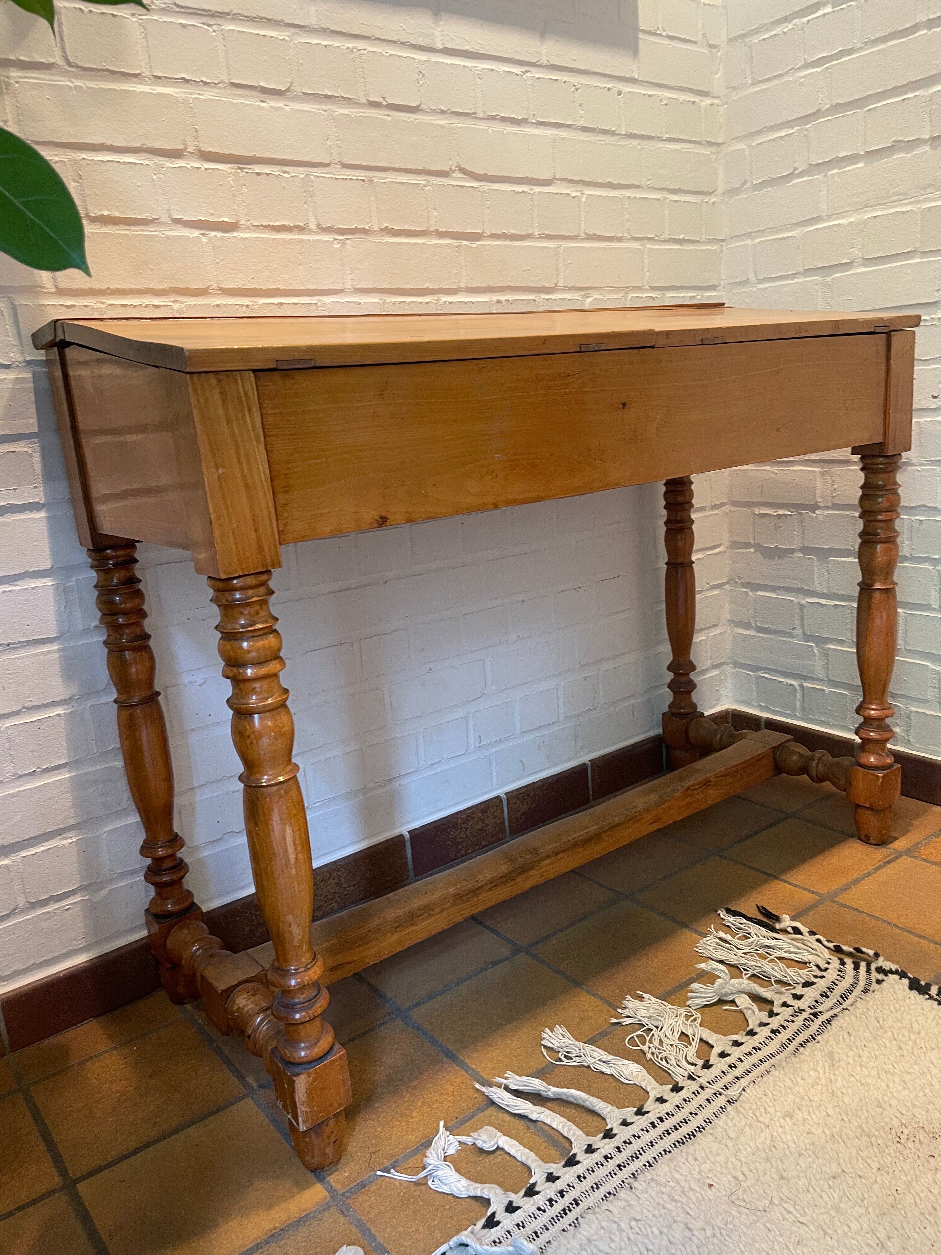 Antique writing desk, late 19th century, Netherlands.