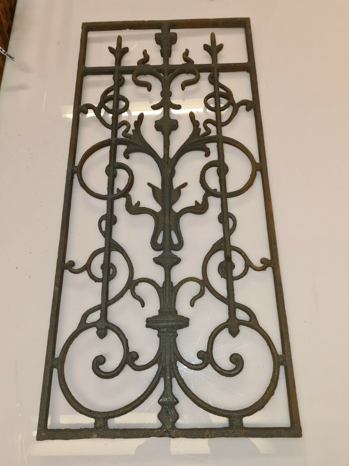 Cast iron door grille