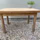 Table de ferme poncée 200 cm