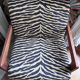Fauteuil Izag AMPM tissus Jacquard