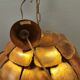 Artichoke lamp, designed by,  Svend Aage Holm Sørensen, with layered flame cut copper slats