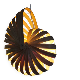 Wooden suspension design model "Nautilus"