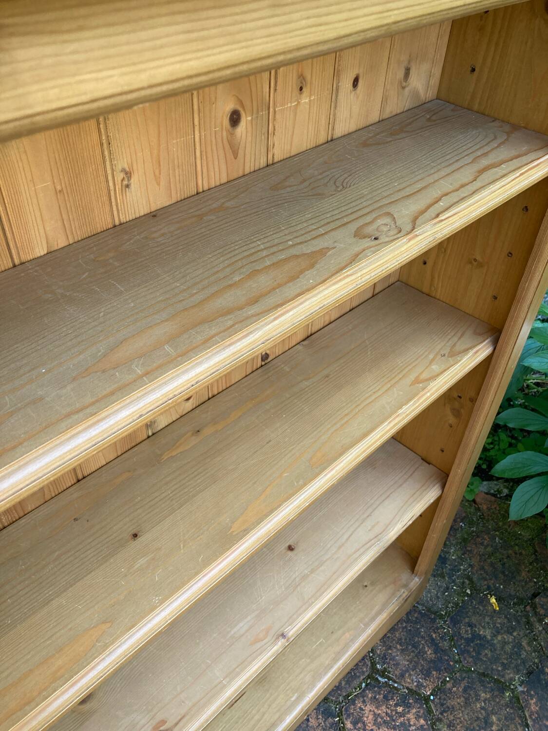 Vintage pine shelf