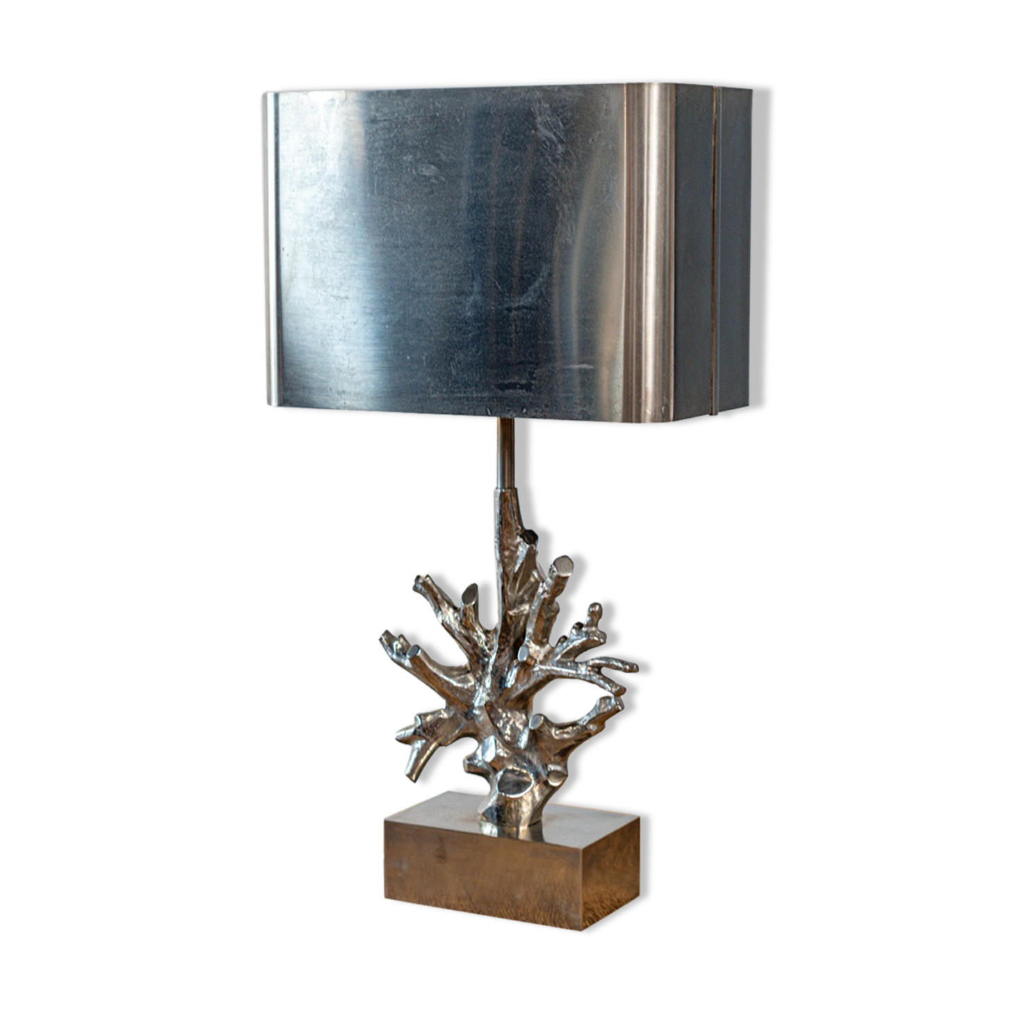 Coral Lamp by Maison Charles, bronze