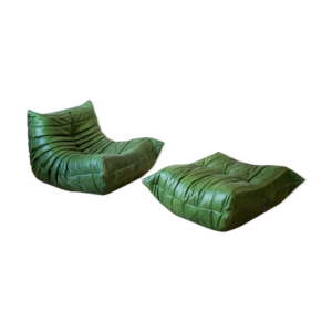 Fauteuil et ottoman Togo