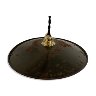 Industrial sheet metal pendant light