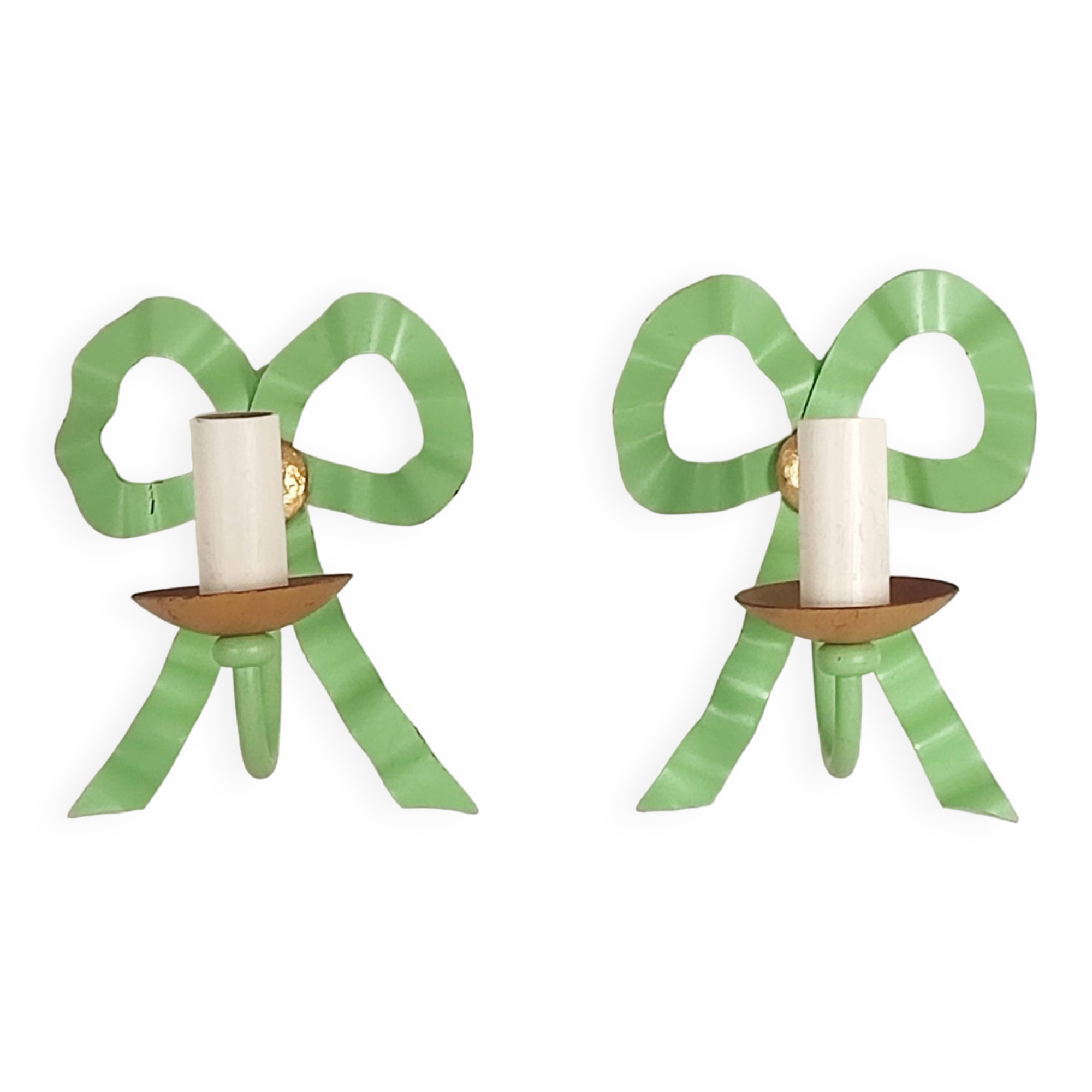 Pair of 50s wall lights