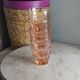 Pink glass liqueur cups from the 1940s