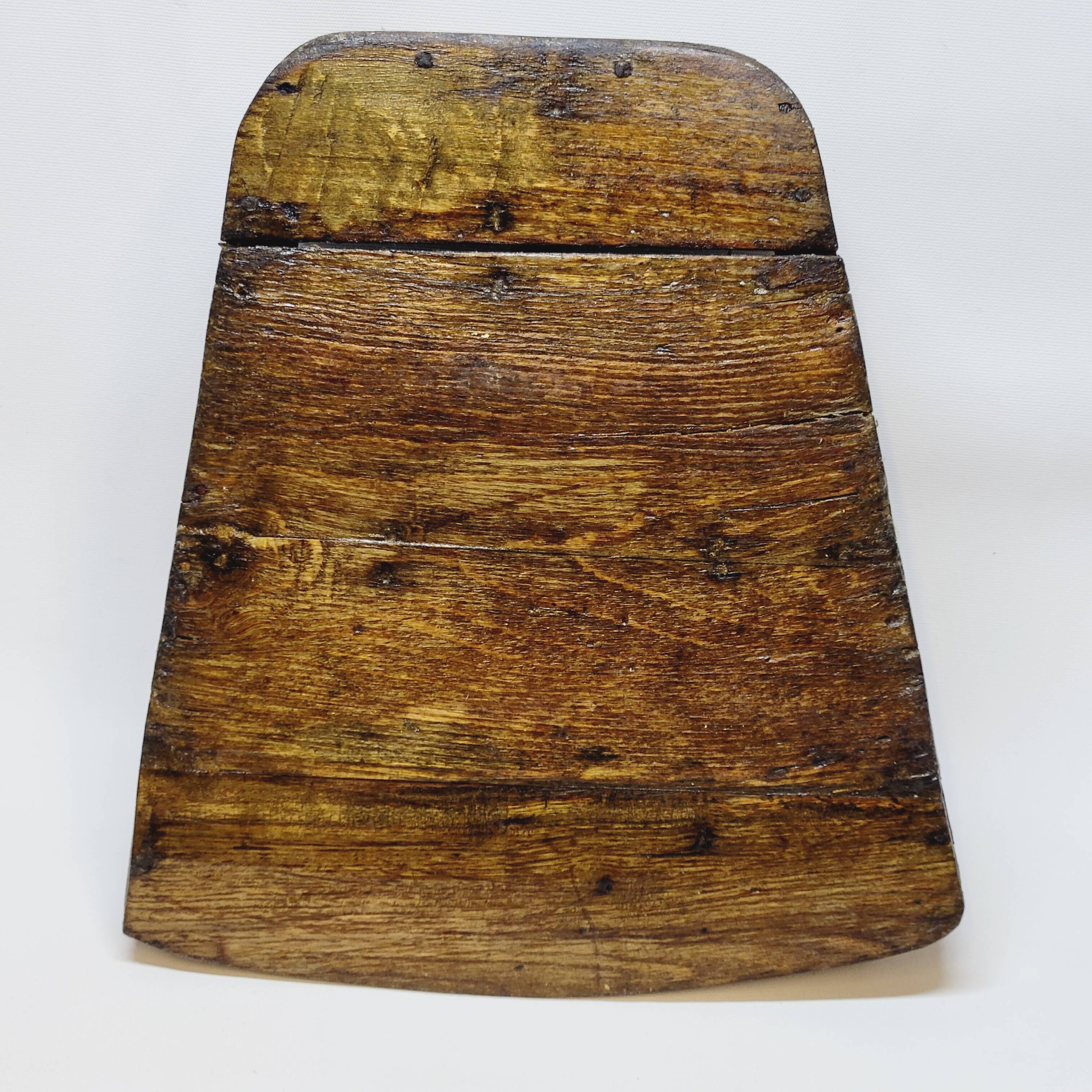 Old Chinese Grain Measure in Wood Folk Art