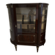 Curved display cabinet in Louis XVI style