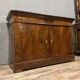 Louis Philippe / Restoration period sideboard in flamed mahogany circa 1820