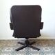 Leather recliner