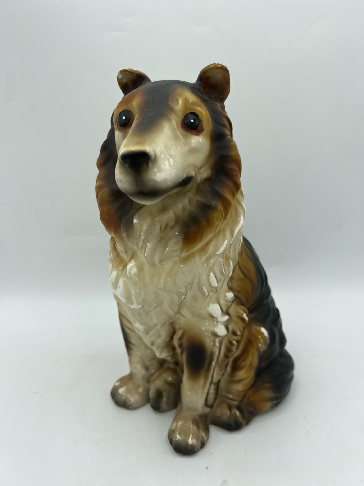 Vintage ceramic dog