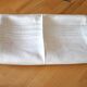 Vintage country tablecloth in woven linen 160x170 *o*