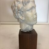 Statue bust roman man