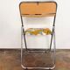 Vintage folding chair - upcycling - Iphigenie Yellow