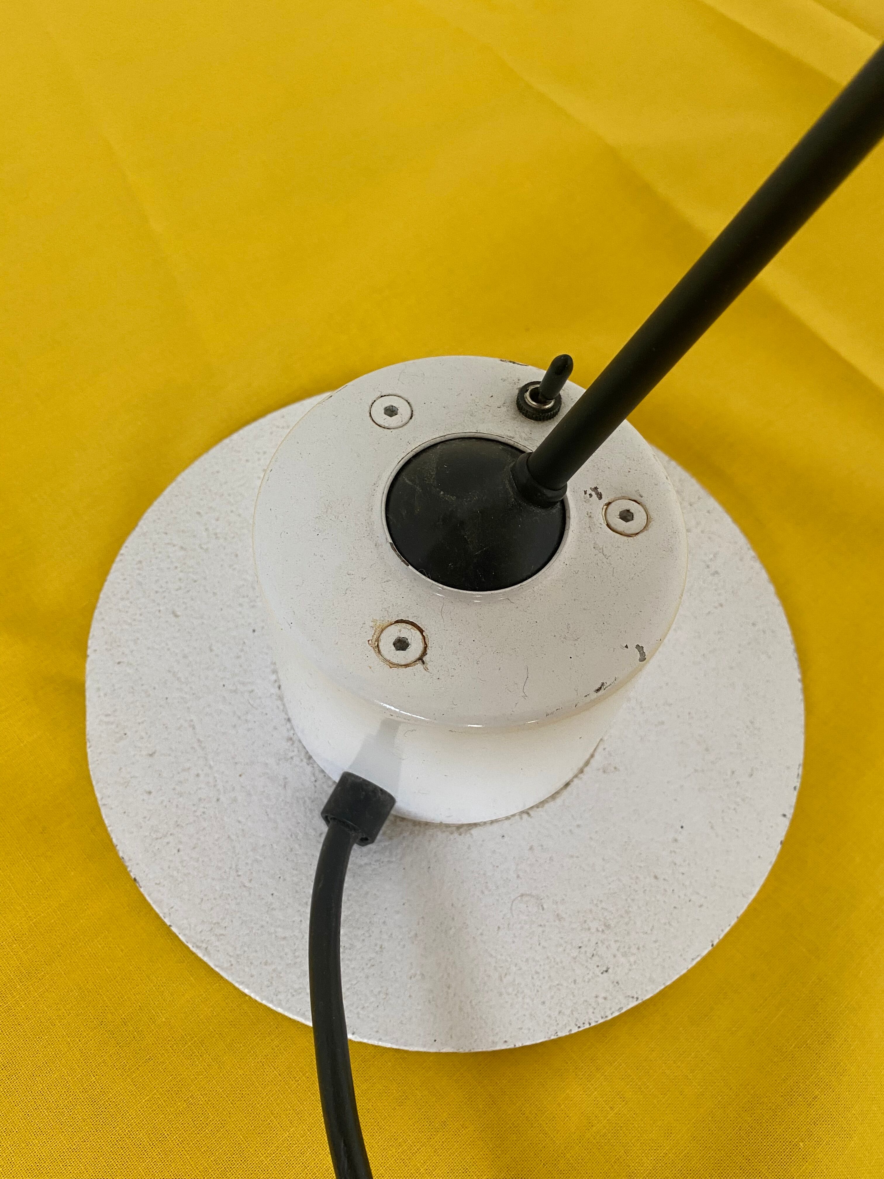 Desk lamp design Belux Swiss Hannes Wettstein year 80 vintage