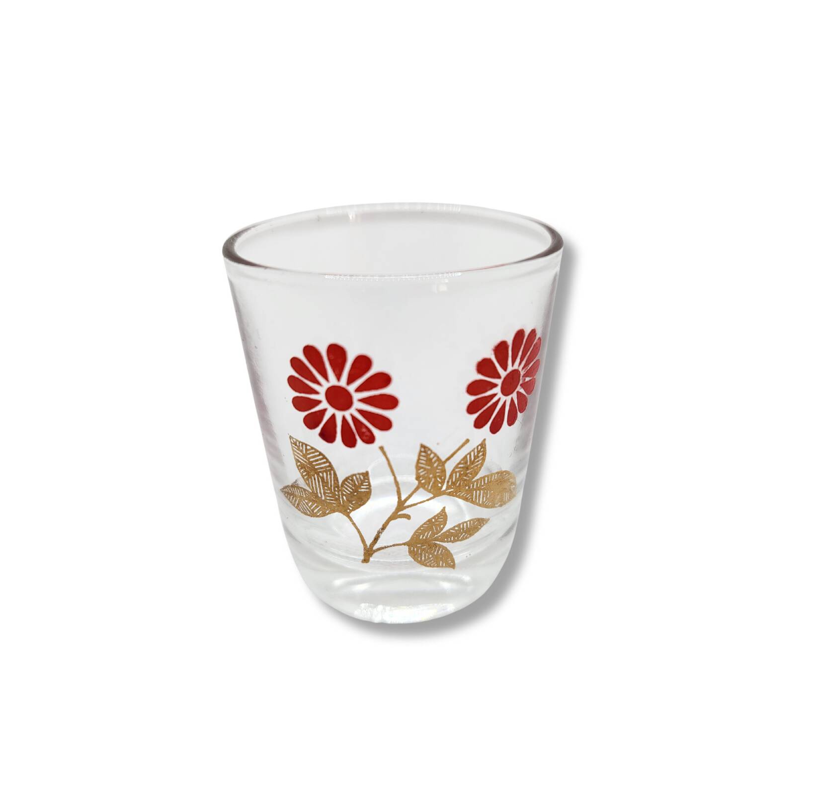 Flowery liqueur glasses – Reims France
