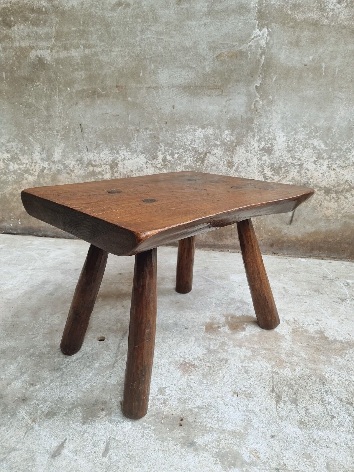 Vintage coffee table brutalist design Paris