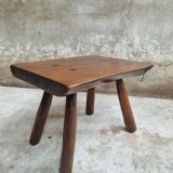Vintage coffee table brutalist design Paris