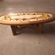 Ceramic coffee table, Vallauris, Gustave Reynaud
