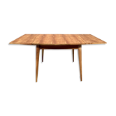 Scandinavian extendable teak table, 1950