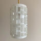 Suspension globe opale 1970s