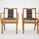 Set of Two Rare 1970s Czechoslovakian Bentwood Armchairs by TON in Colorful