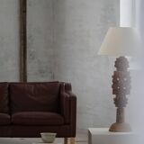 Stouby Møbelfabrik, two-seater sofa in mid-century style in brown leather, 1970s.