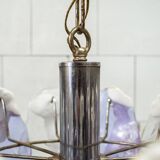 Murano glass pendant lamp by Mazzega, Italy, 1970s.